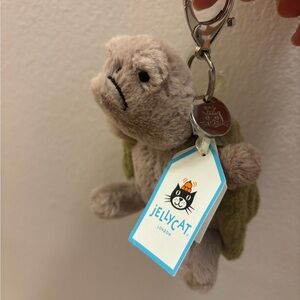 Jellycat Authentic Timmy Turtle Bag Charm – New with Tag